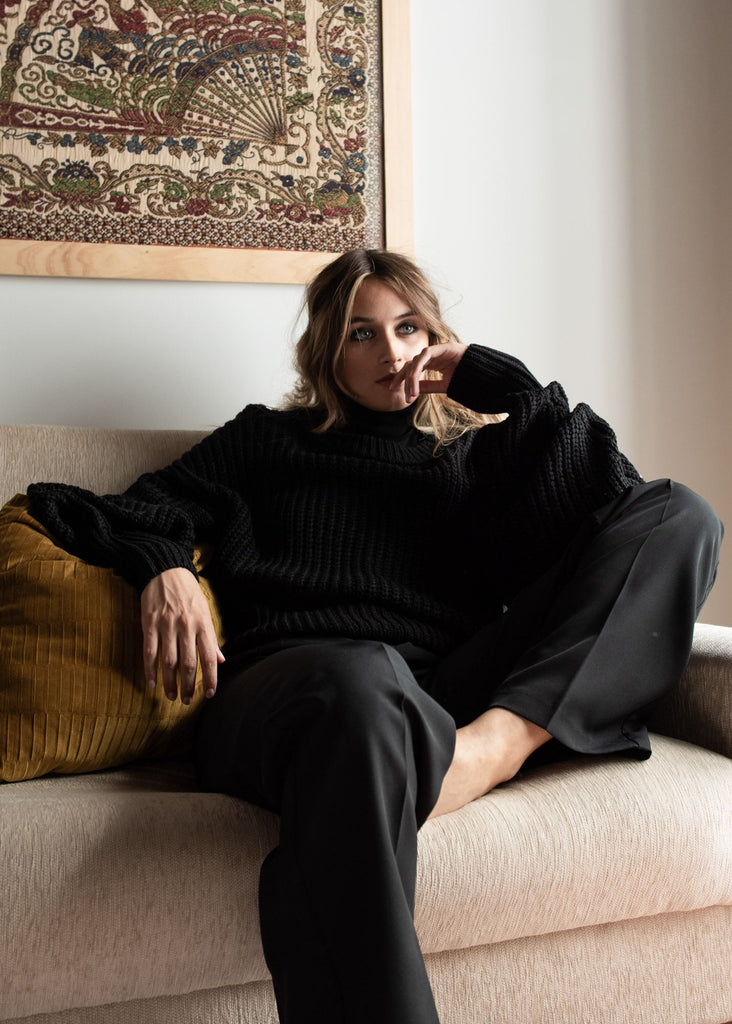 Jersey Oversize con Manga Globo