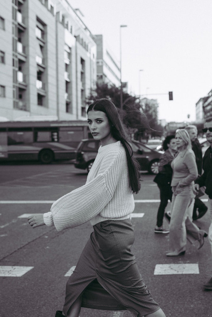 Jersey Oversize con Manga Globo